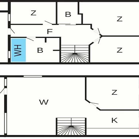 6 Person In Bogense-by Traum 別荘 ボーゲンセ